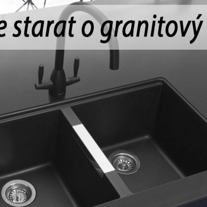čistič granitových dřezů